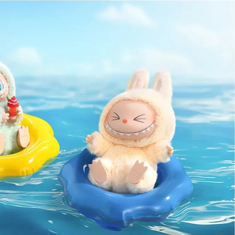 The Monsters “Have a Seat” – Sisi (Cream Beige Bunny Plush Keychain)