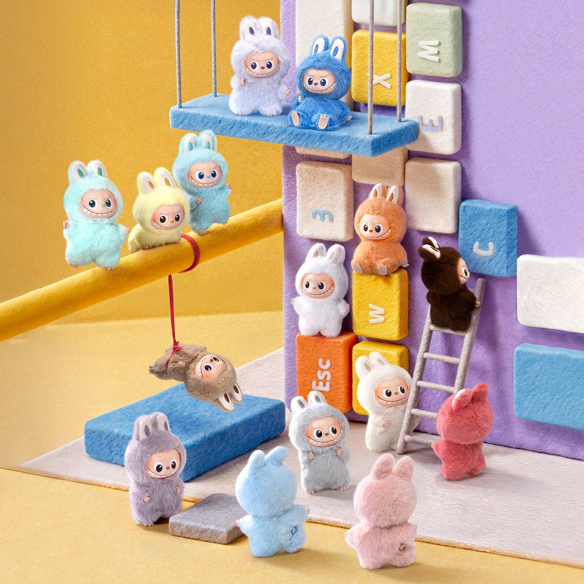 Mini Plush Pendant | “Pin for Love” A-M | Blind Box