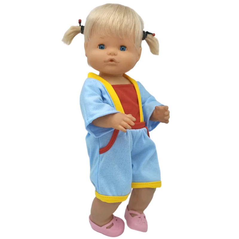 Reborn Baby Dolls Dress for 40 Cm Nenuco Ropa Y Su Hermanita Children Girl Gift Doll Clothes