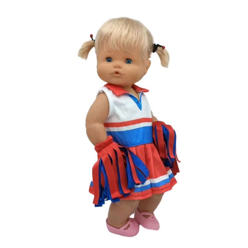 Reborn Baby Dolls Dress for 40 Cm Nenuco Ropa Y Su Hermanita Children Girl Gift Doll Clothes
