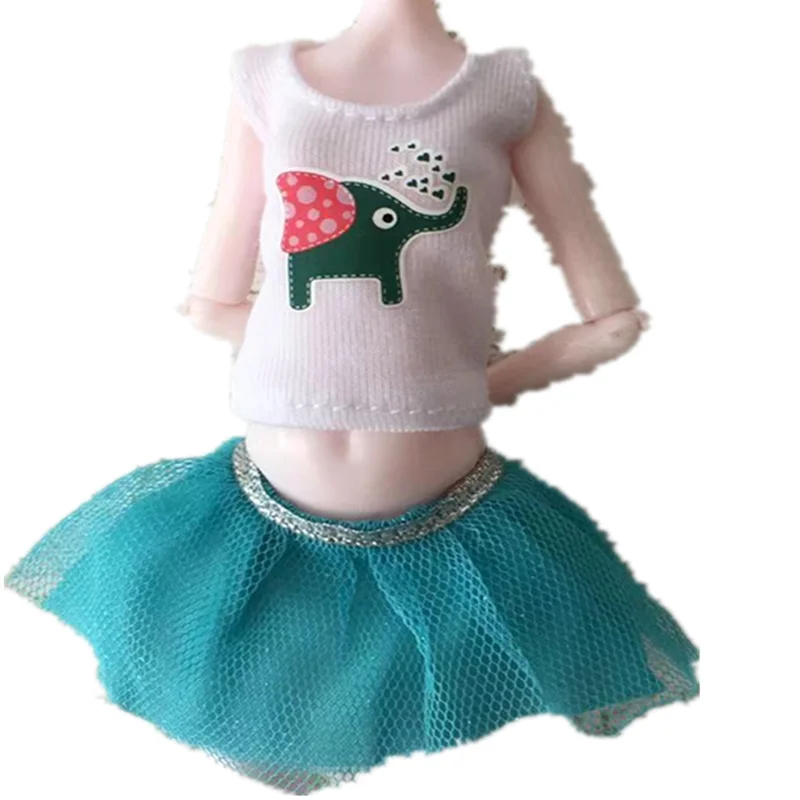 Doll Clothing Set Dress Quality Handmade Outfit Classic Doll Holiday Decors DIY Doll Dressing Vests Coat Pants Skirts Tutu Dress
