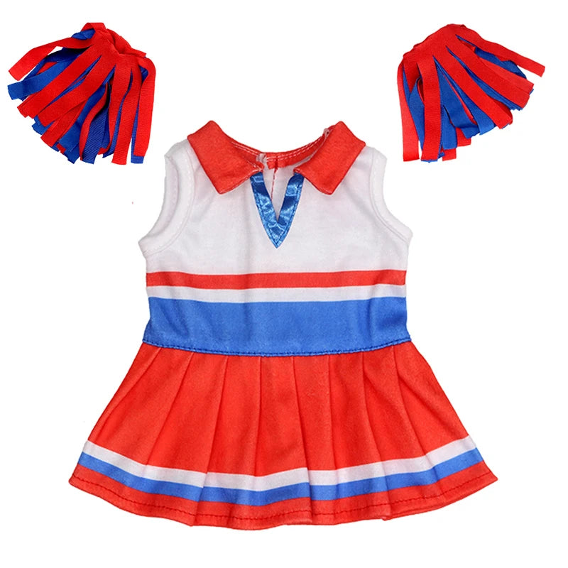 Reborn Baby Dolls Dress for 40 Cm Nenuco Ropa Y Su Hermanita Children Girl Gift Doll Clothes