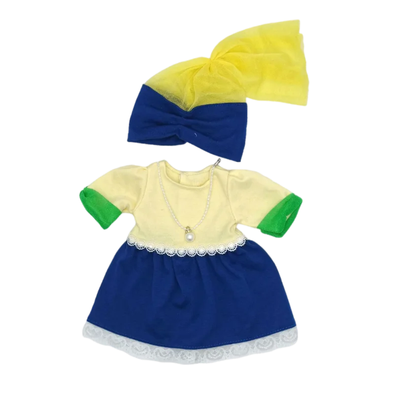 Reborn Baby Dolls Dress for 40 Cm Nenuco Ropa Y Su Hermanita Children Girl Gift Doll Clothes