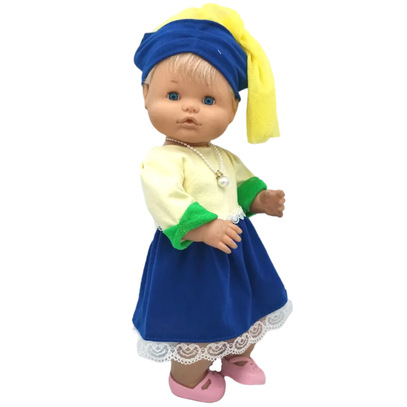 Reborn Baby Dolls Dress for 40 Cm Nenuco Ropa Y Su Hermanita Children Girl Gift Doll Clothes