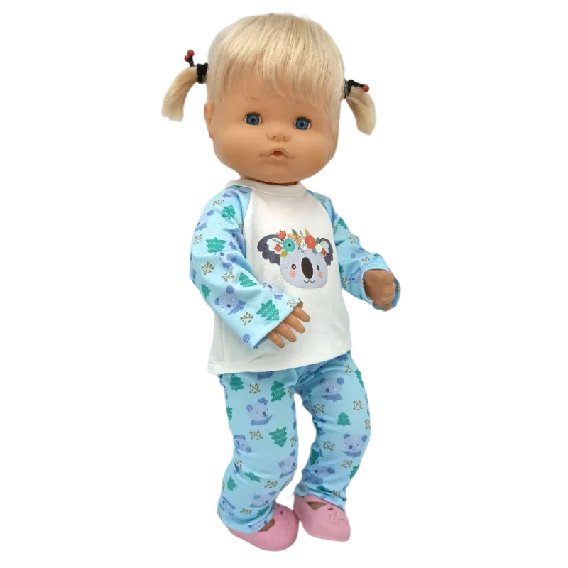 Reborn Baby Dolls Dress for 40 Cm Nenuco Ropa Y Su Hermanita Children Girl Gift Doll Clothes