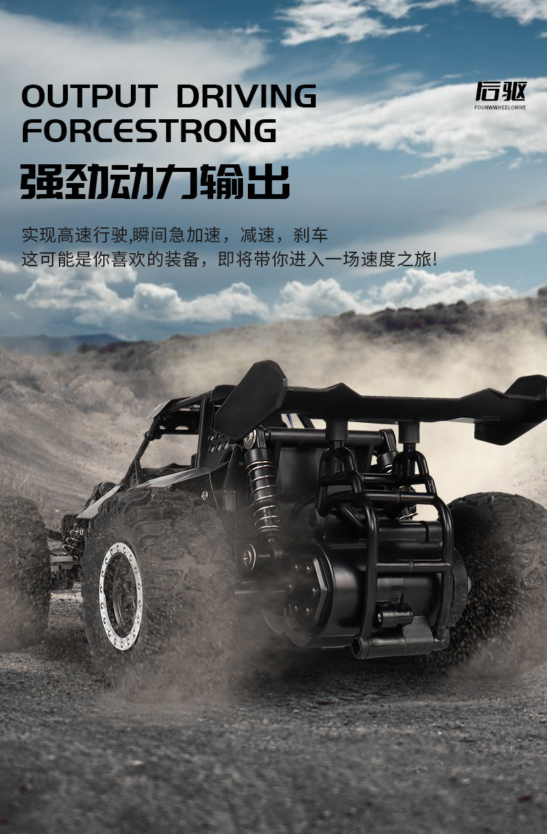 New RC Car 1:16 2WD with LED Light 2.4G 20KM/H High Speed Off-Road Climbing Remote Control Car Toy Gifts for Boys Girls Kids