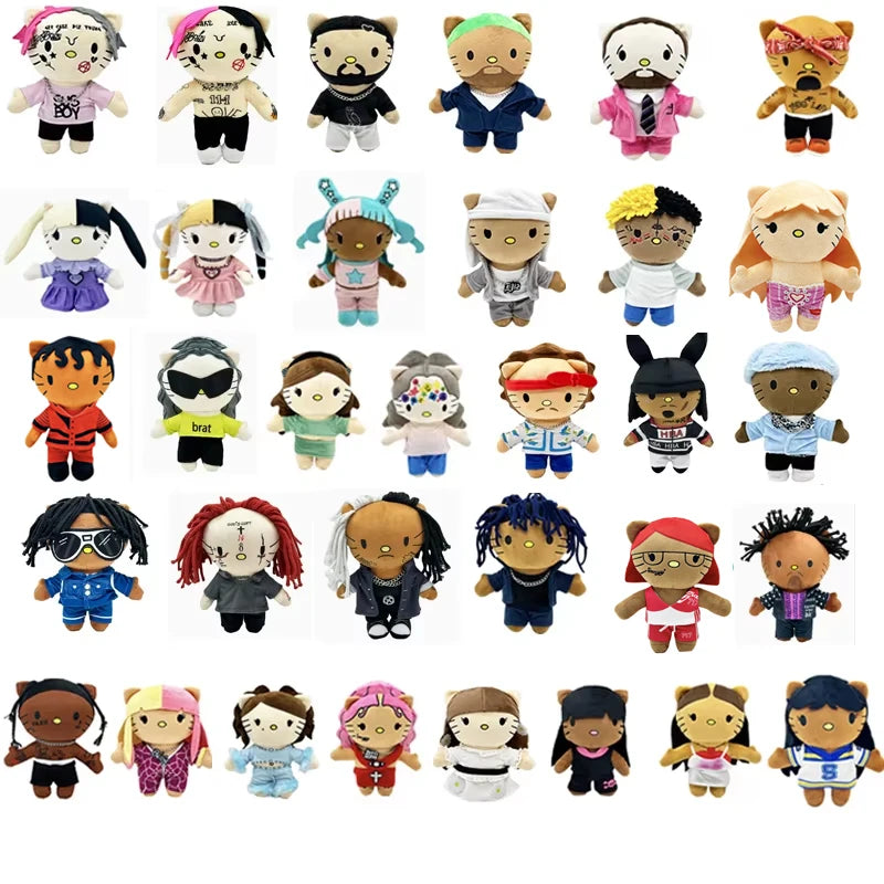 Plush Toys Hello Selena Cute Cat Plush Dolls Cartoon Anime Plush Doll Soft Stuffed Dolls Room Decoration Children Birthday gift