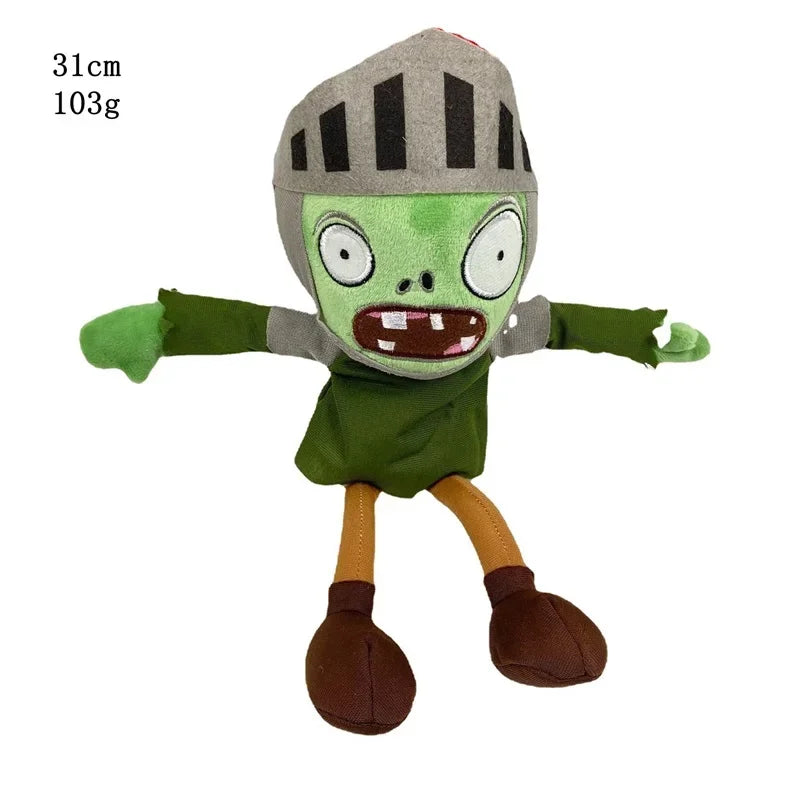 1pcs 30cm Plants vs Zombies Plush Toys PVZ Zombies Gargantuar Hats Pirate Zombies Plush Soft Stuffed Toys for Children Kids Gift