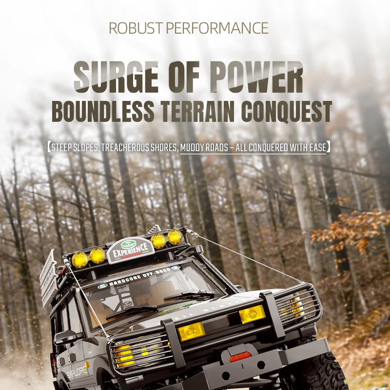 RC off Road Car Fully Functional Discovery Scale Model with Remote Shift Gearbox Interactive Lights Racing Decals