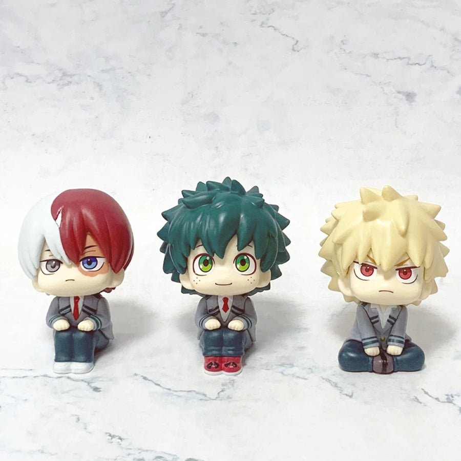 18cm Boku no Hero Academia Anime Figure All Might Action Figure Midoriya Izuku/Bakugo Katsuki Figurine PVC Collection Model Toys