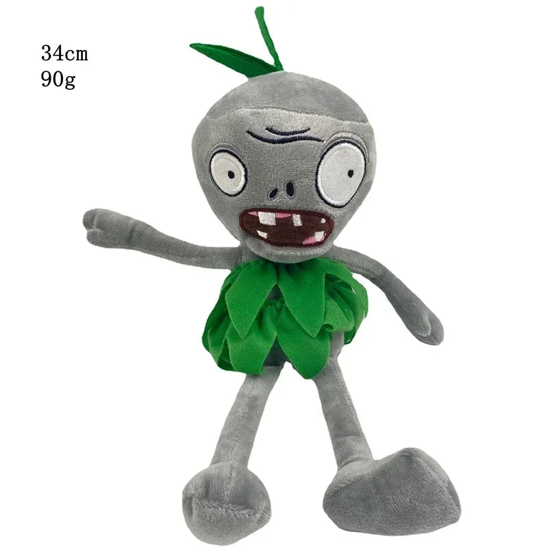 1pcs 30cm Plants vs Zombies Plush Toys PVZ Zombies Gargantuar Hats Pirate Zombies Plush Soft Stuffed Toys for Children Kids Gift