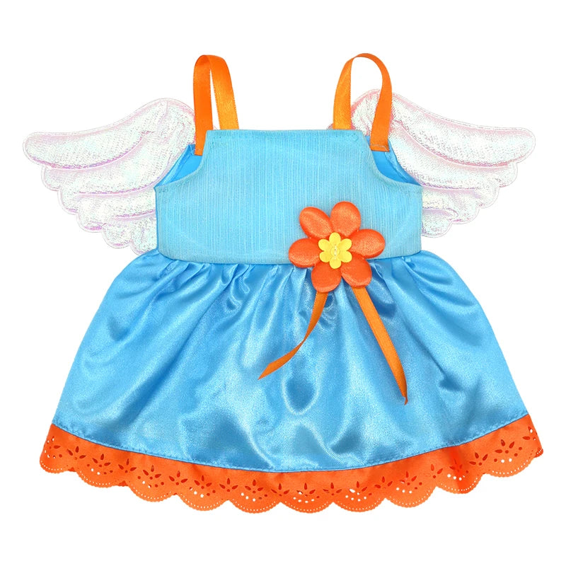 Reborn Baby Dolls Dress for 40 Cm Nenuco Ropa Y Su Hermanita Children Girl Gift Doll Clothes