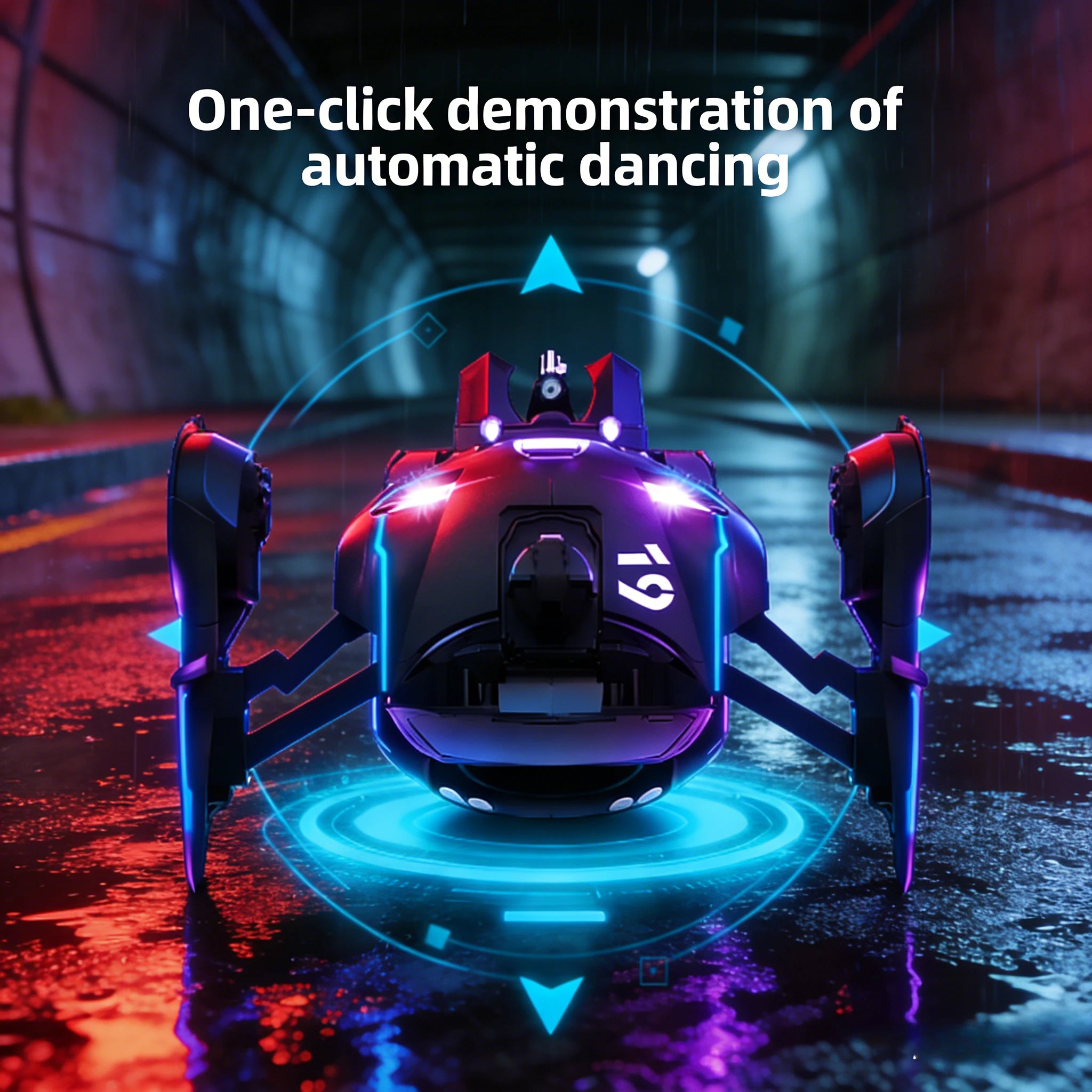 RC Car – 2-in-1 Racing Robot | Rechargeable Electric Toy for Boys & Girls (Ages 3-6, 8+)