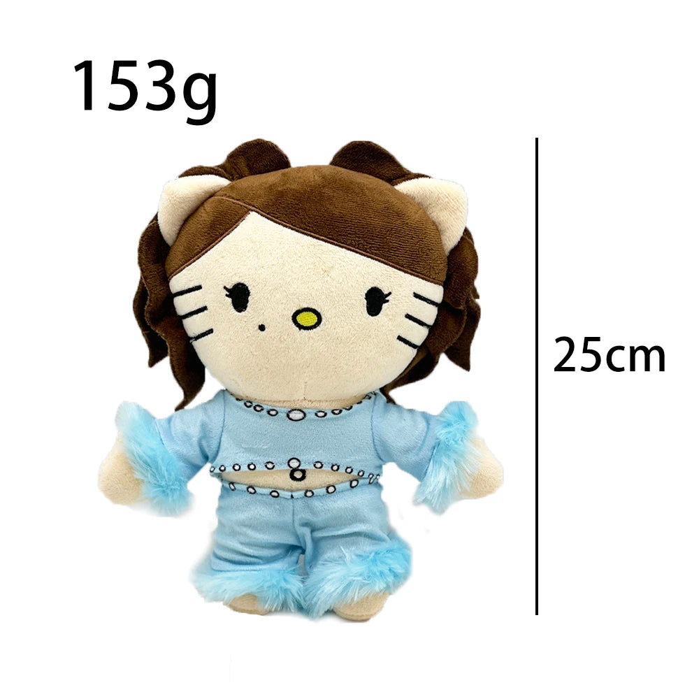 Plush Toys Hello Selena Cute Cat Plush Dolls Cartoon Anime Plush Doll Soft Stuffed Dolls Room Decoration Children Birthday gift