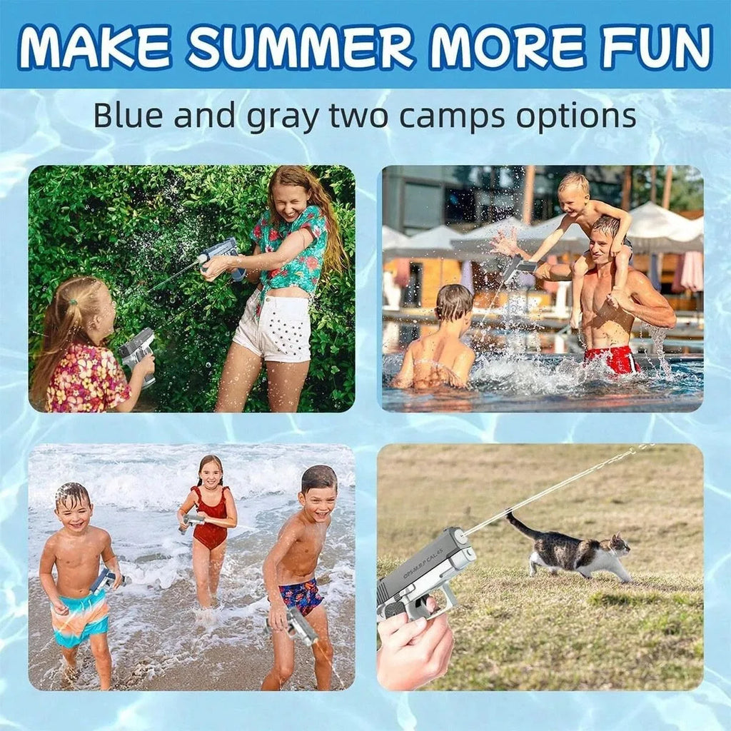 M1911 Water Blaster Toy – High-Pressure Summer Splash Toy for Kids & Adults, Pool and Beach Water Fun