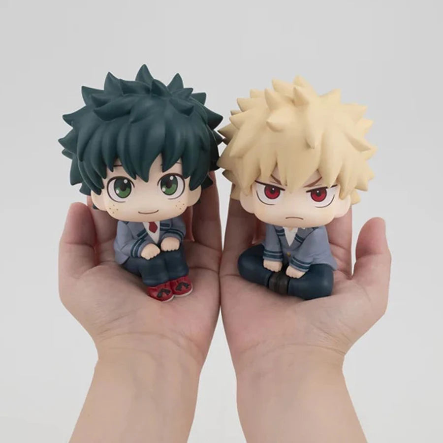 18cm Boku no Hero Academia Anime Figure All Might Action Figure Midoriya Izuku/Bakugo Katsuki Figurine PVC Collection Model Toys