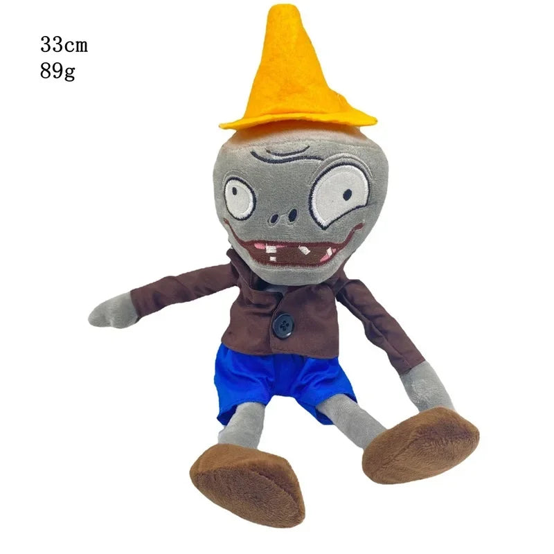 1pcs 30cm Plants vs Zombies Plush Toys PVZ Zombies Gargantuar Hats Pirate Zombies Plush Soft Stuffed Toys for Children Kids Gift