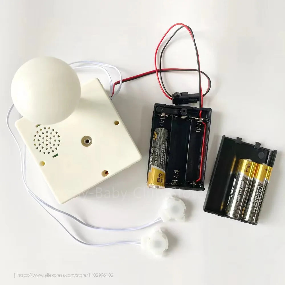 Reborn Doll Breathing Simulator With Cry and Smile sound Lifelike Baby for Plush Toy Doll Device Heart Beating Newborn Gift