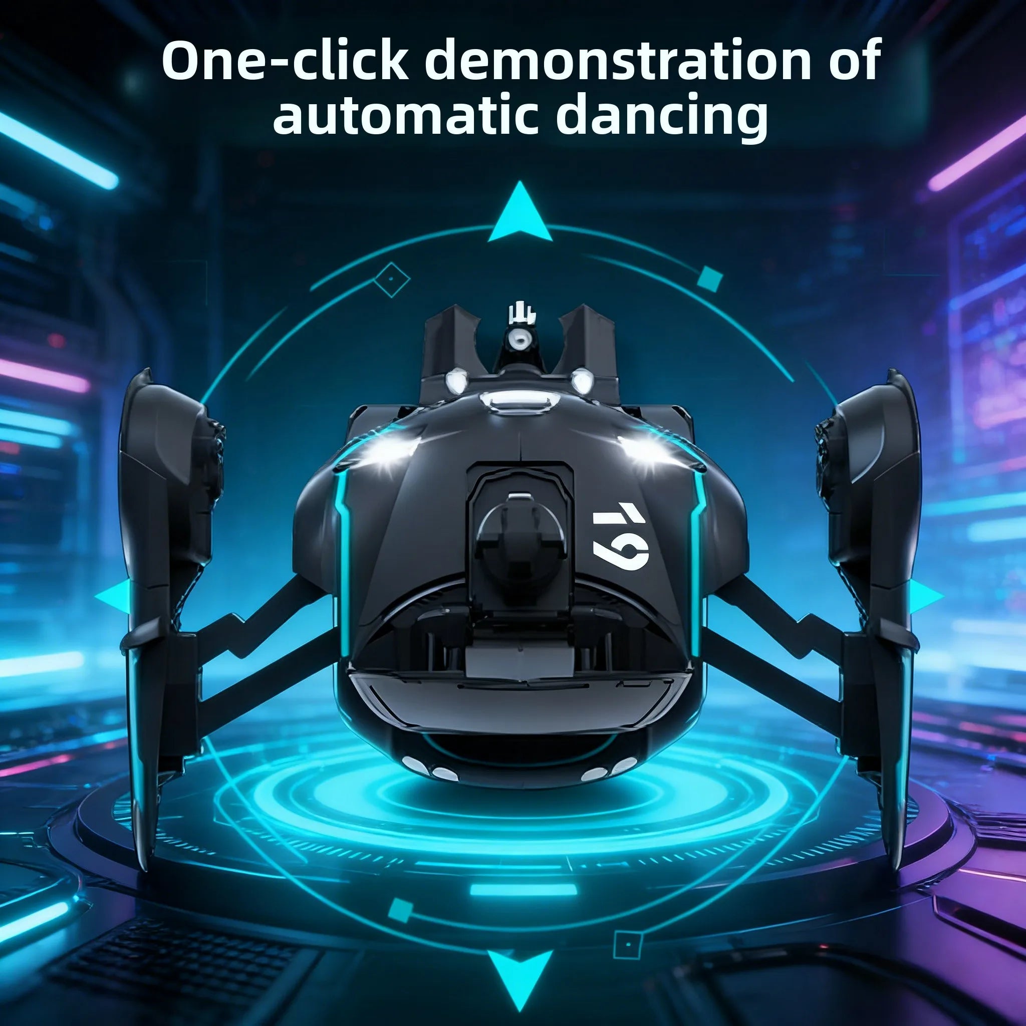 RC Car – 2-in-1 Racing Robot | Rechargeable Electric Toy for Boys & Girls (Ages 3-6, 8+)