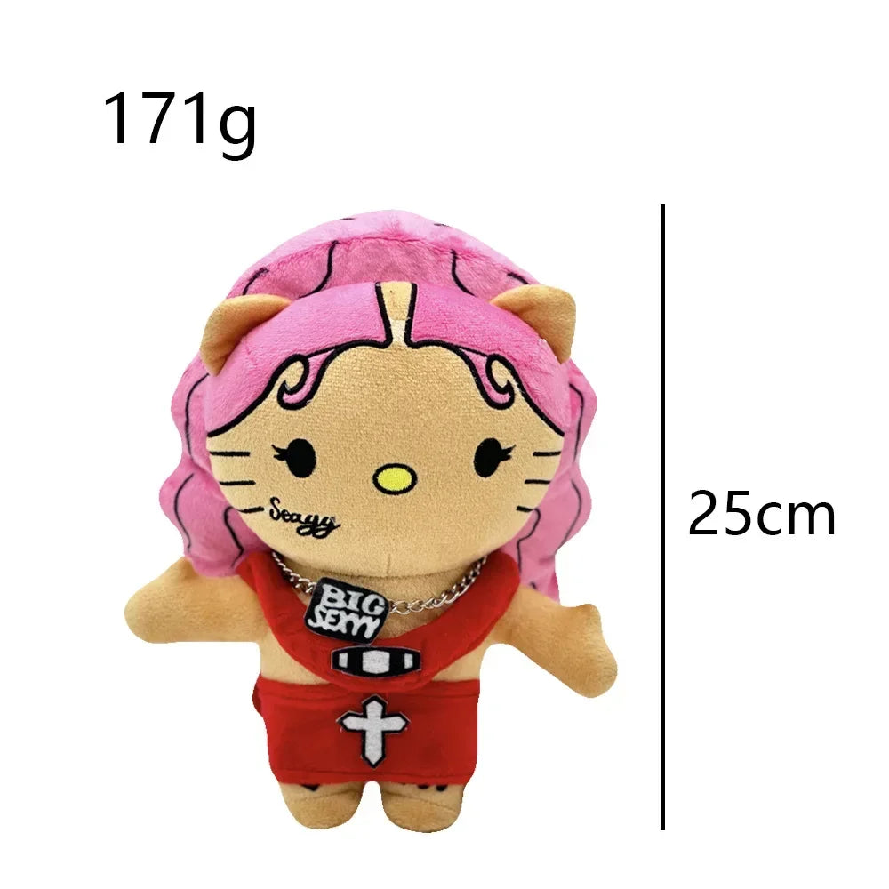 Plush Toys Hello Selena Cute Cat Plush Dolls Cartoon Anime Plush Doll Soft Stuffed Dolls Room Decoration Children Birthday gift