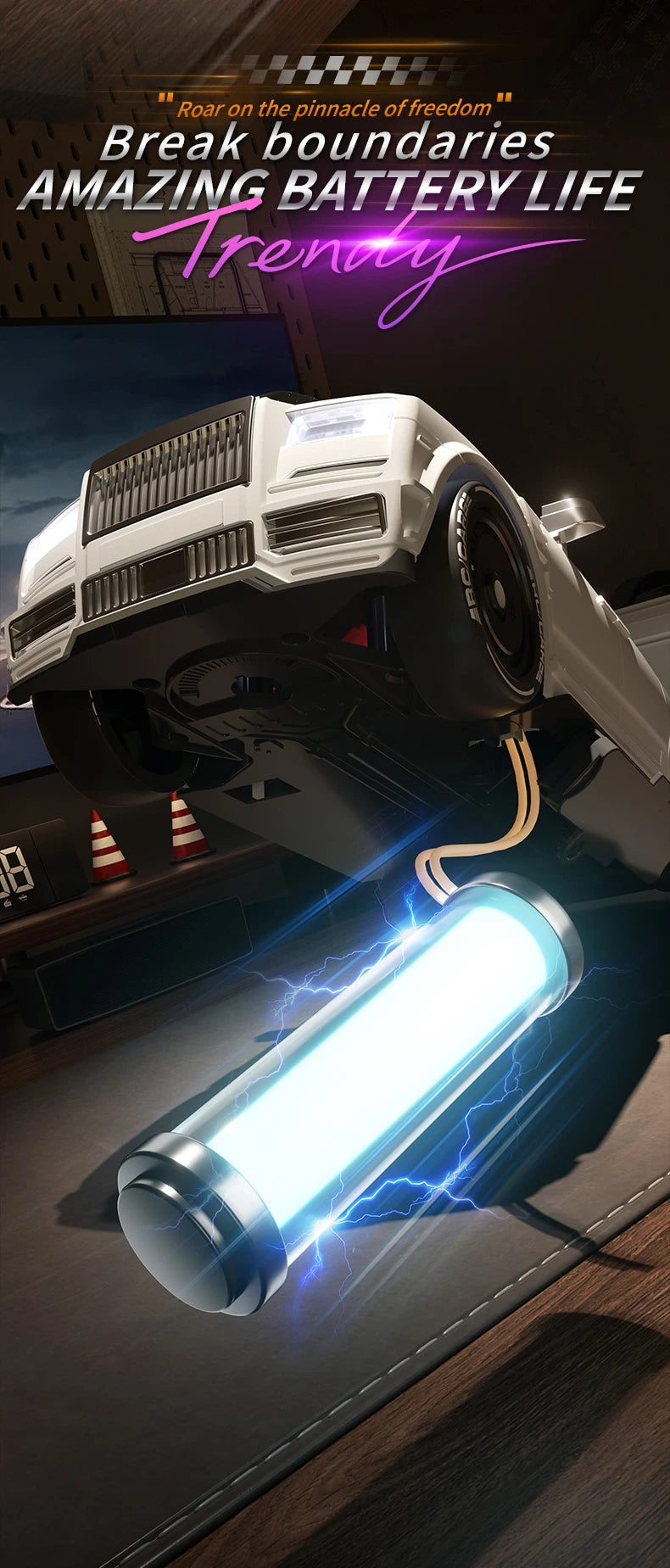 RC Cars 911S  - 4K HD Camera 4.3-inch Screen One Click Drif, Camera Lifting Design, LED Lighting Drift HD Video Kids RC Vehicle