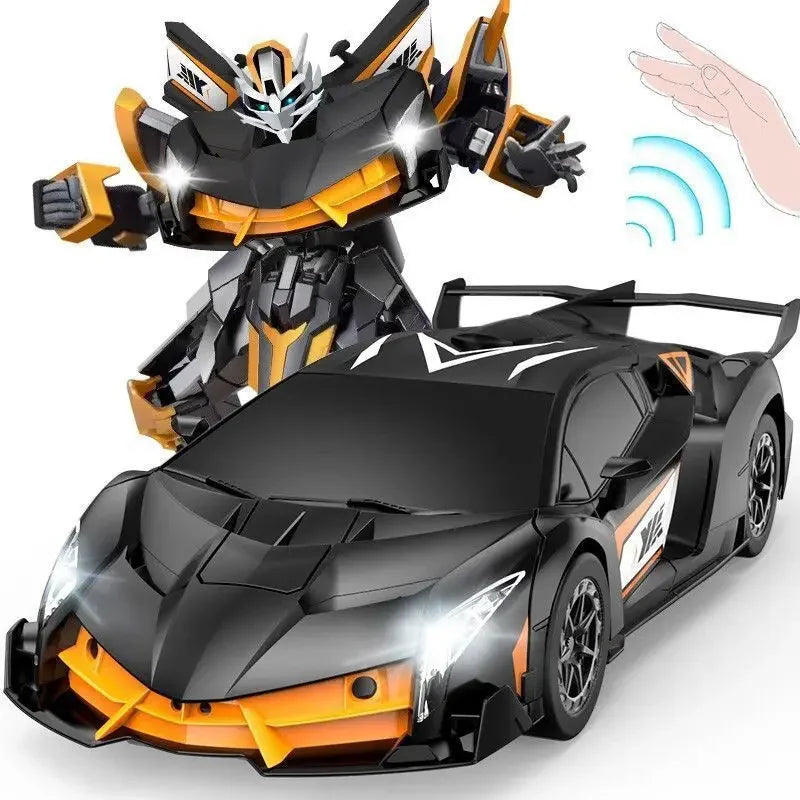 RC Car – 2-in-1 Racing Robot | Rechargeable Electric Toy for Boys & Girls (Ages 3-6, 8+)