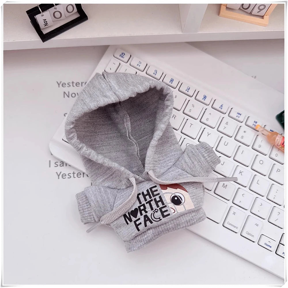 [No Doll] Doll Clothes Fashion Hoodie Pants Set for Labubu V1 V2 V3 Idol Dolls Trendy DIY Doll Clothing Accessories Gift