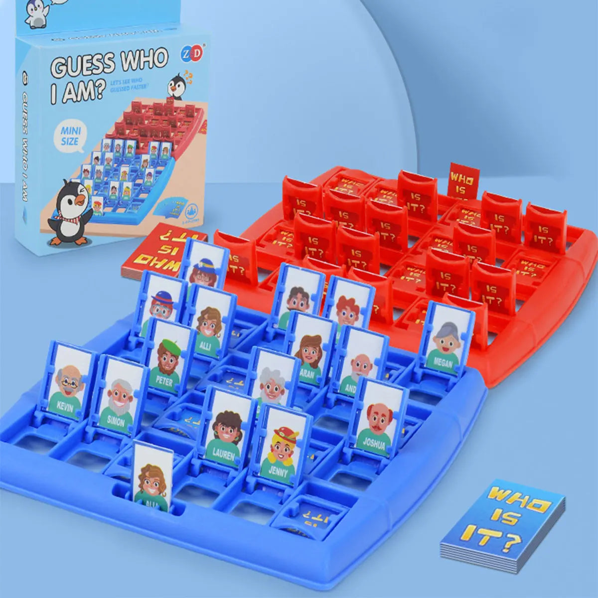 1set Guess Who I Am Party Games，Family Gathering Interactive Games，Fun Board Games，Interesting Gift