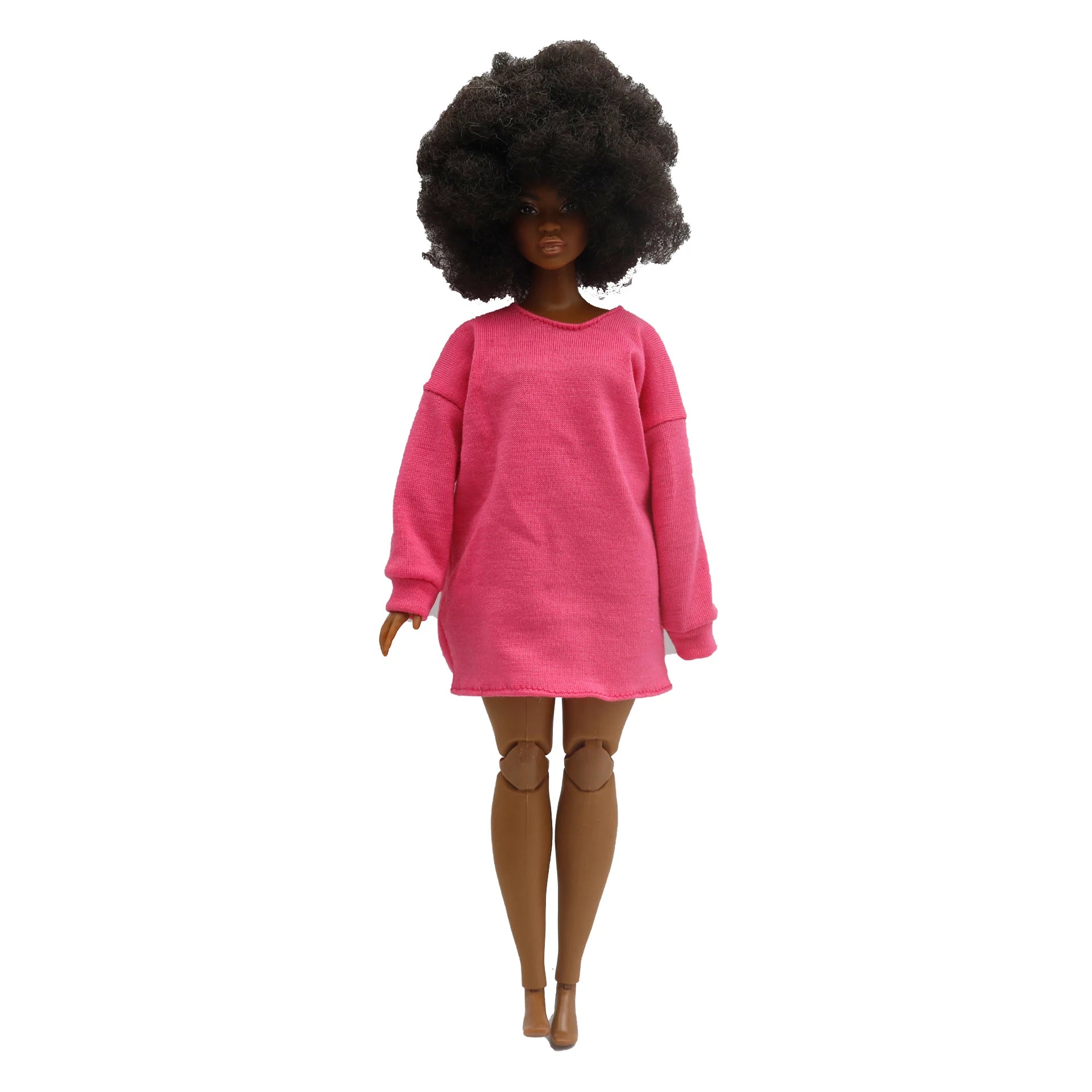 Doll clothing  30cm 1/6 Three colors of loose pink hoodie dressDaily Wear Accessories Clothes for Barbies doll