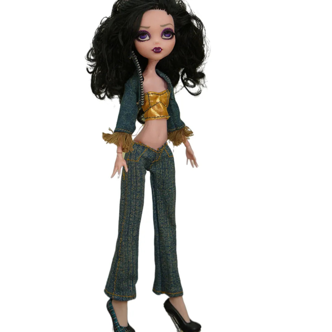 Doll Clothing Set Dress Quality Handmade Outfit Classic Doll Holiday Decors DIY Doll Dressing Vests Coat Pants Skirts Tutu Dress