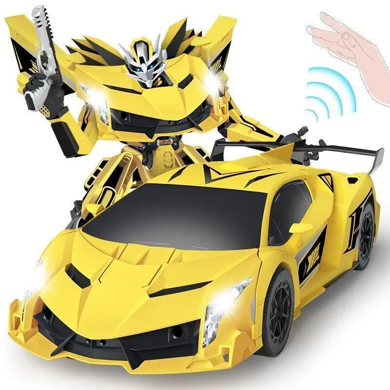 RC Car – 2-in-1 Racing Robot | Rechargeable Electric Toy for Boys & Girls (Ages 3-6, 8+)
