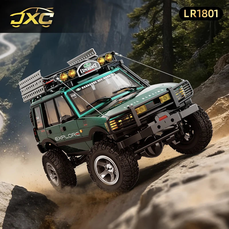 RC off Road Car Fully Functional Discovery Scale Model with Remote Shift Gearbox Interactive Lights Racing Decals