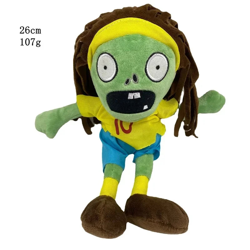 1pcs 30cm Plants vs Zombies Plush Toys PVZ Zombies Gargantuar Hats Pirate Zombies Plush Soft Stuffed Toys for Children Kids Gift