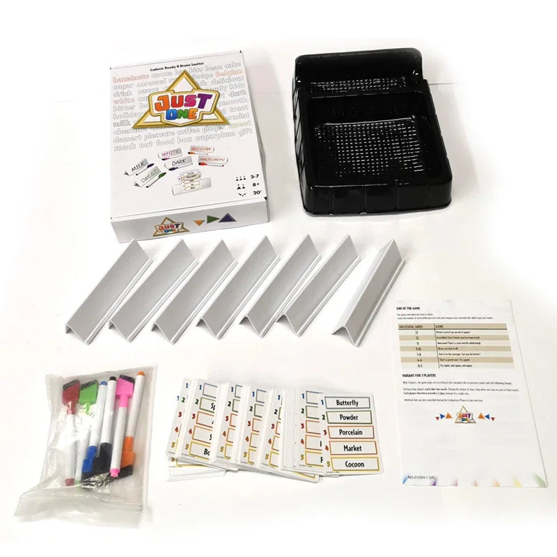 Get Ready to Compete with Just One - The Best Party Game for Groups and Families | Collaborative Gameplay | 3-7 Players