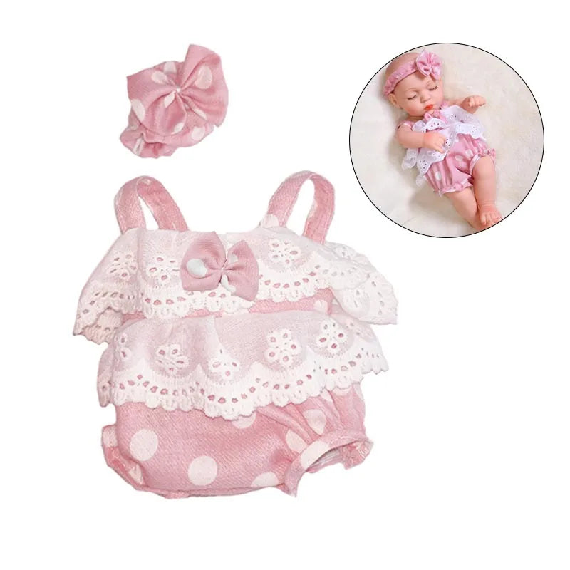 Doll Clothes for 30cm Doll Dress Jumpsuit Doll Clothing Accessories American Doll Accessories Fit For 12inch Baby Doll DIY Toys