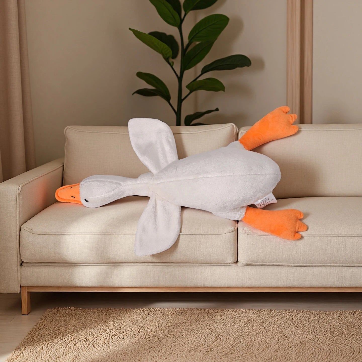 Plush, vocal, companion dog toys suitable for all breeds of cats and dogs, with double-layer fabric for tear resistance