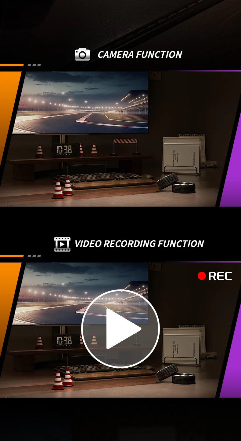 RC Cars 911S  - 4K HD Camera 4.3-inch Screen One Click Drif, Camera Lifting Design, LED Lighting Drift HD Video Kids RC Vehicle