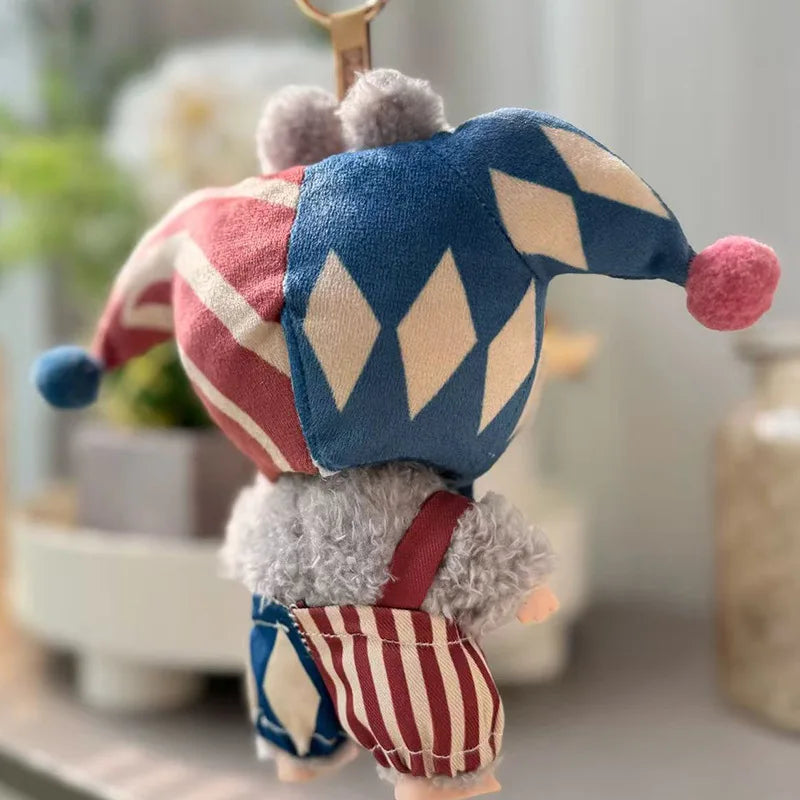 Doll Clothes For 15-17cm V1 V2 V3 Labubu Plush Idol Doll Clown DIY Clothing Decoration Fans Christmas Gift