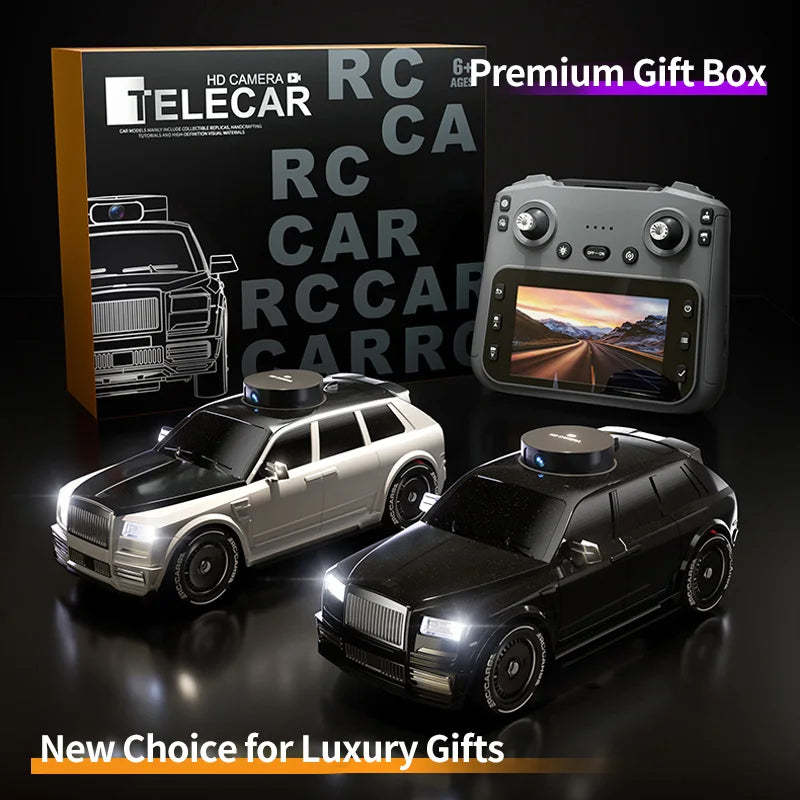 RC Cars 911S  - 4K HD Camera 4.3-inch Screen One Click Drif, Camera Lifting Design, LED Lighting Drift HD Video Kids RC Vehicle