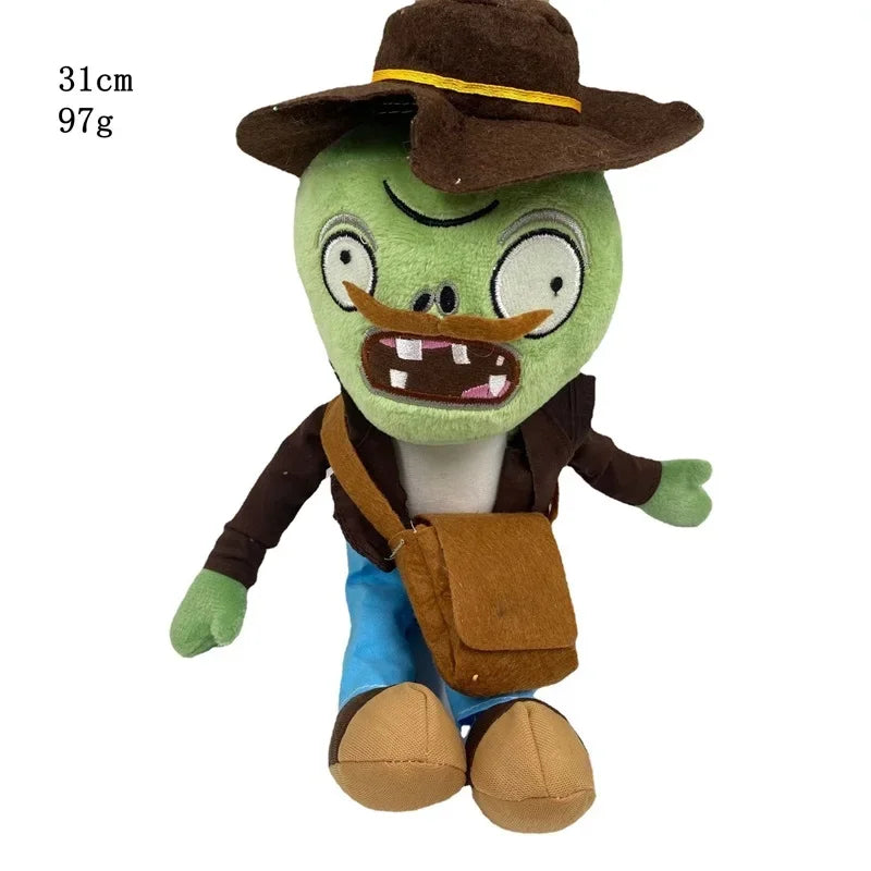 1pcs 30cm Plants vs Zombies Plush Toys PVZ Zombies Gargantuar Hats Pirate Zombies Plush Soft Stuffed Toys for Children Kids Gift