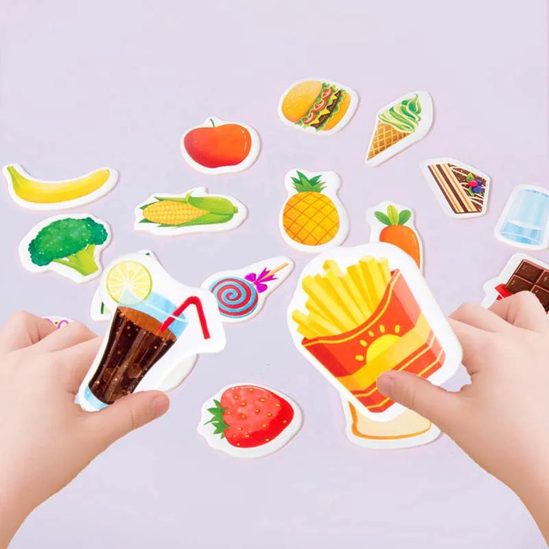 Montessori Parent-Child Interaction Simulation Brush Teeth Childhood Educational Toys Fine Motor Board Games Puzzle Toys For Kid