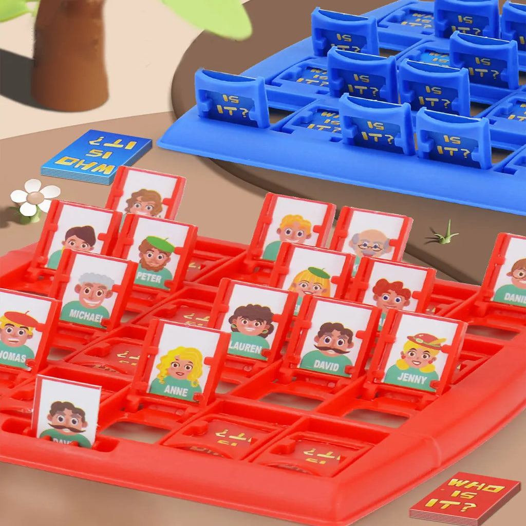 1set Guess Who I Am Party Games，Family Gathering Interactive Games，Fun Board Games，Interesting Gift