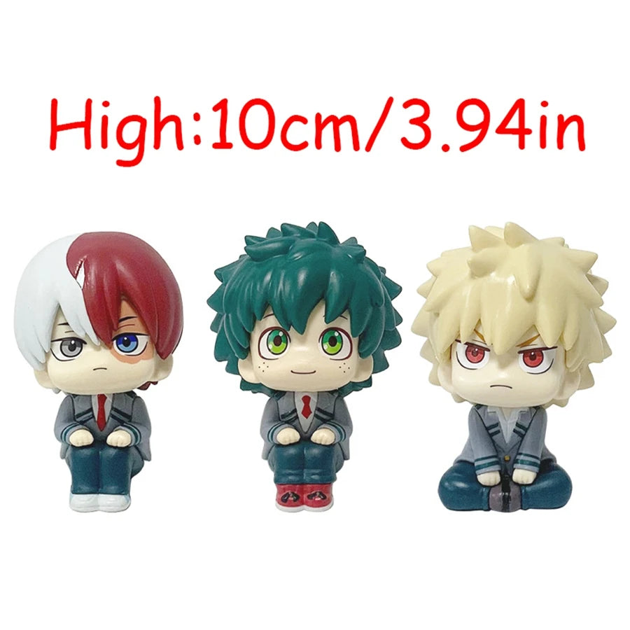 18cm Boku no Hero Academia Anime Figure All Might Action Figure Midoriya Izuku/Bakugo Katsuki Figurine PVC Collection Model Toys