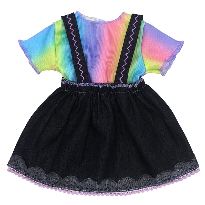 Reborn Baby Dolls Dress for 40 Cm Nenuco Ropa Y Su Hermanita Children Girl Gift Doll Clothes