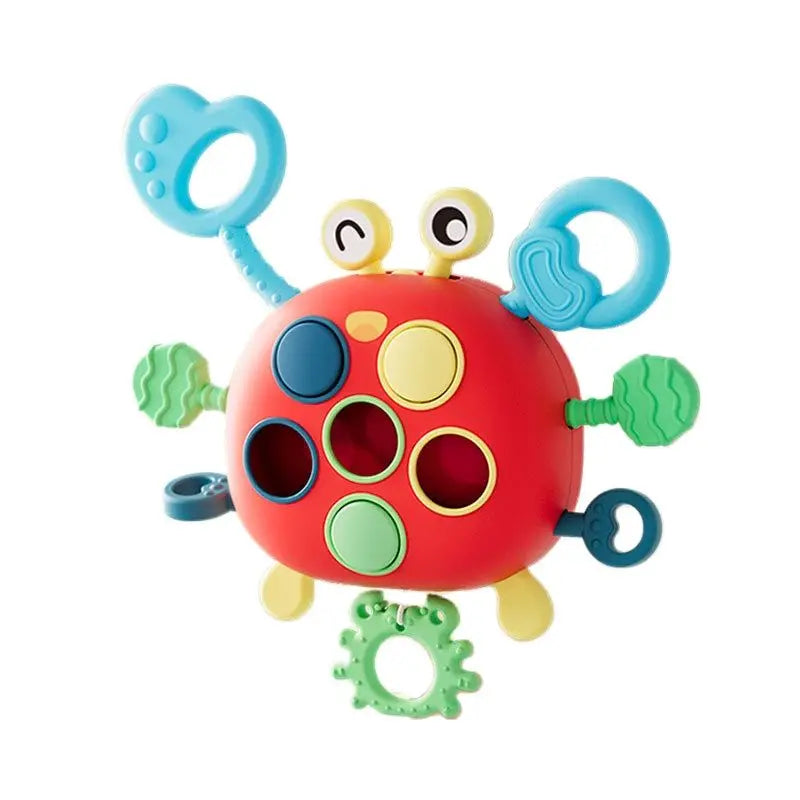 Montessori Sensory Development Baby Toys Pull String Finger Grasp Training Early Learning Education Toys For 6-24 Months Baby