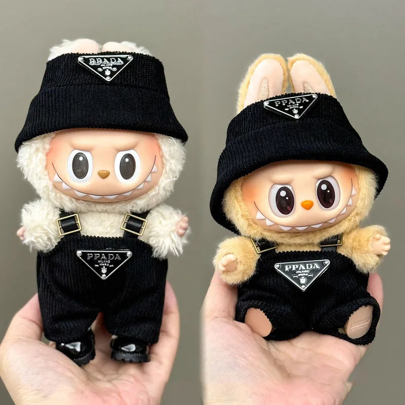 Dolls Clothes For 17CM Labubu V2 V1 Dolls Outfit Accessories Clothing Accessories Kids Gifts