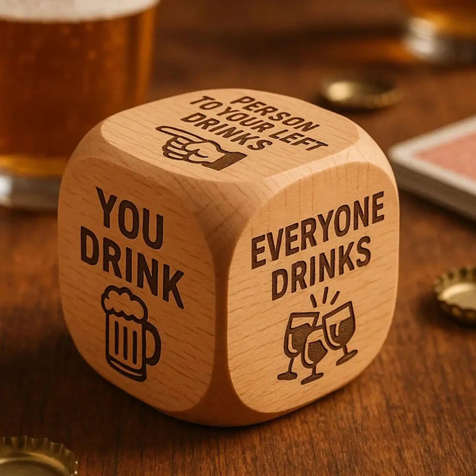 Drinking Games for Adults Party Funny Interactive Dice Game Cards Night Group Activity for Friends Couples Social Events