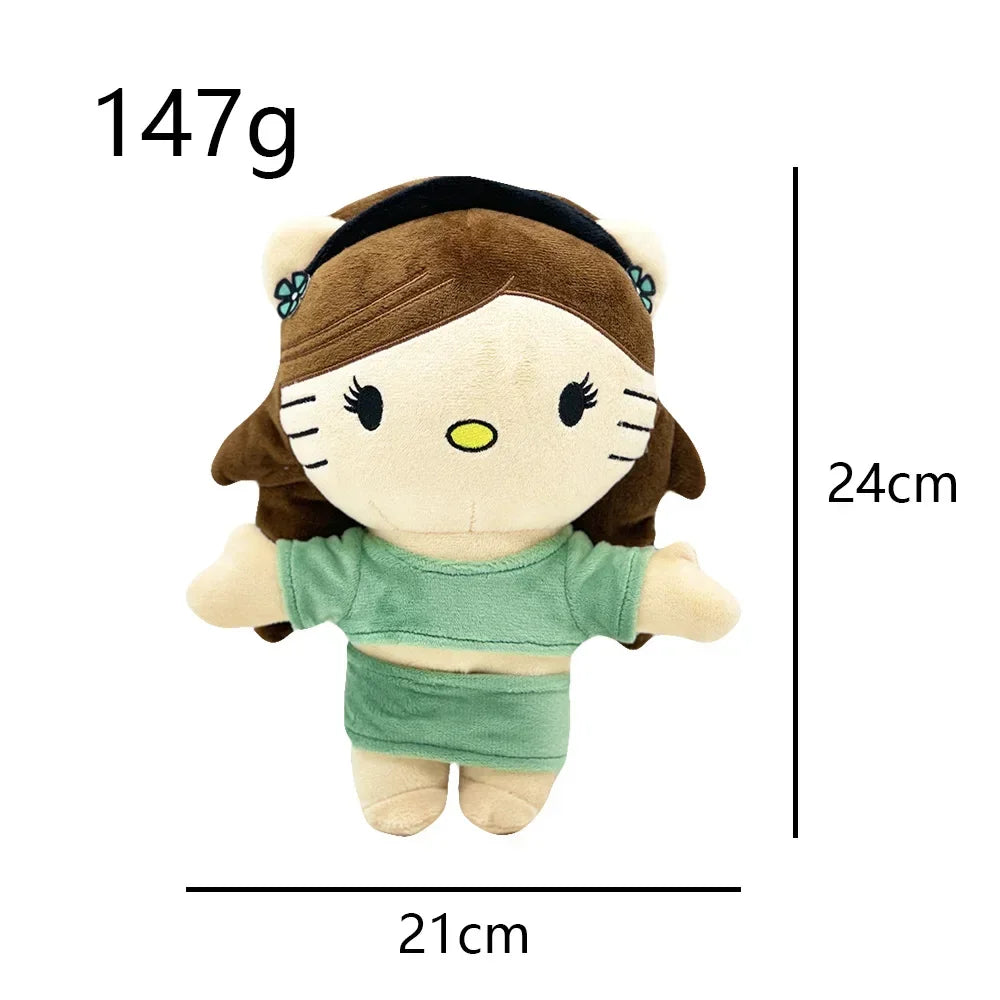 Plush Toys Hello Selena Cute Cat Plush Dolls Cartoon Anime Plush Doll Soft Stuffed Dolls Room Decoration Children Birthday gift