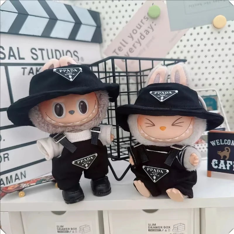 Dolls Clothes For 17CM Labubu V2 V1 Dolls Outfit Accessories Clothing Accessories Kids Gifts