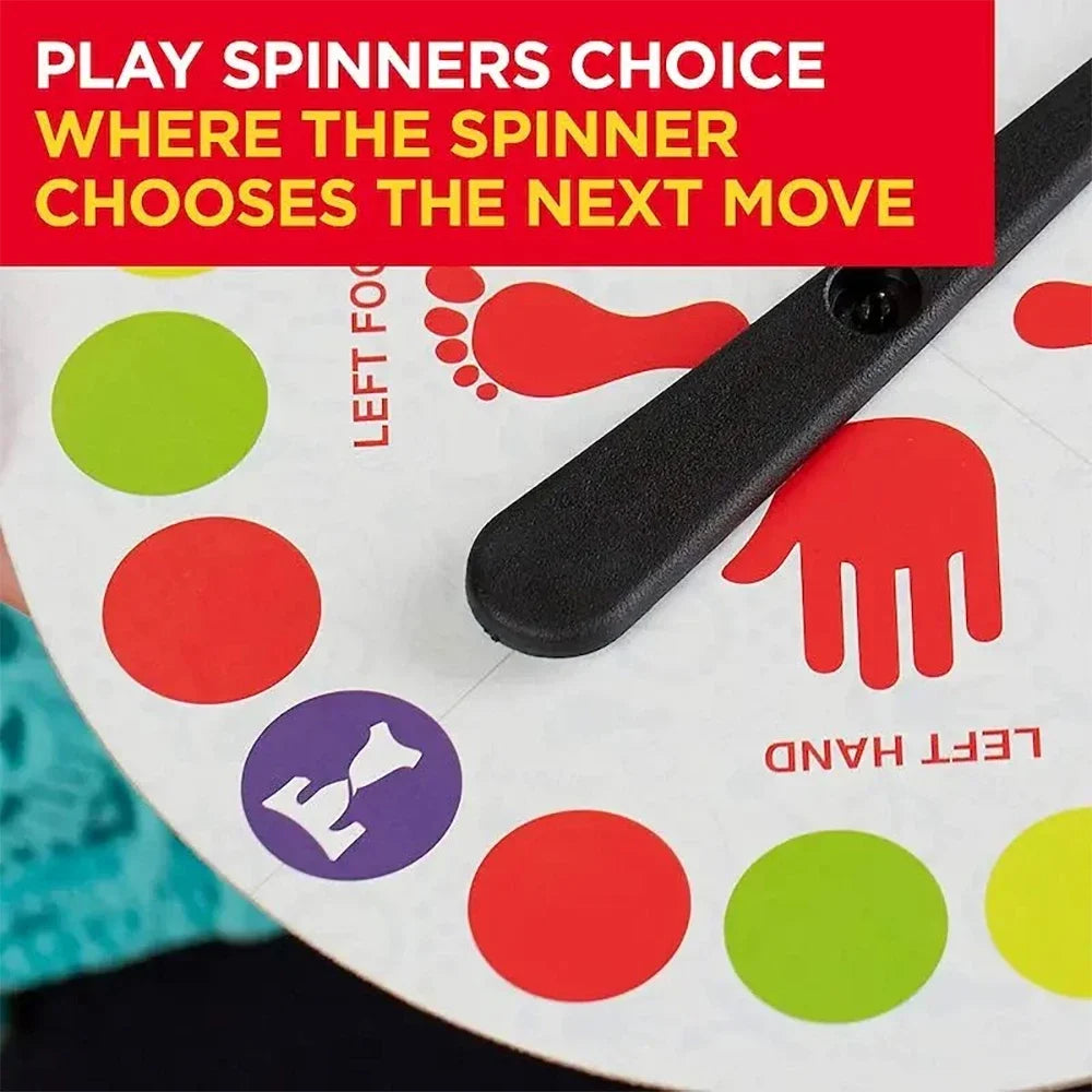 Party Game Funny Kid Family Body Twist Move Mat Board Game Party Fun Board Games Party Game Family Game